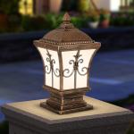 Holiday Backyard Led Post Lamp Fixtures Exterior Top Post 6V 5W