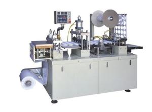 Quality Plastic Cover White Paper Lid Forming Machine Optional Size With 380V 50Hz wholesale