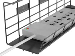 Keep Your Cables Neat and Tidy with This Folding Rack Cable Management Organizer