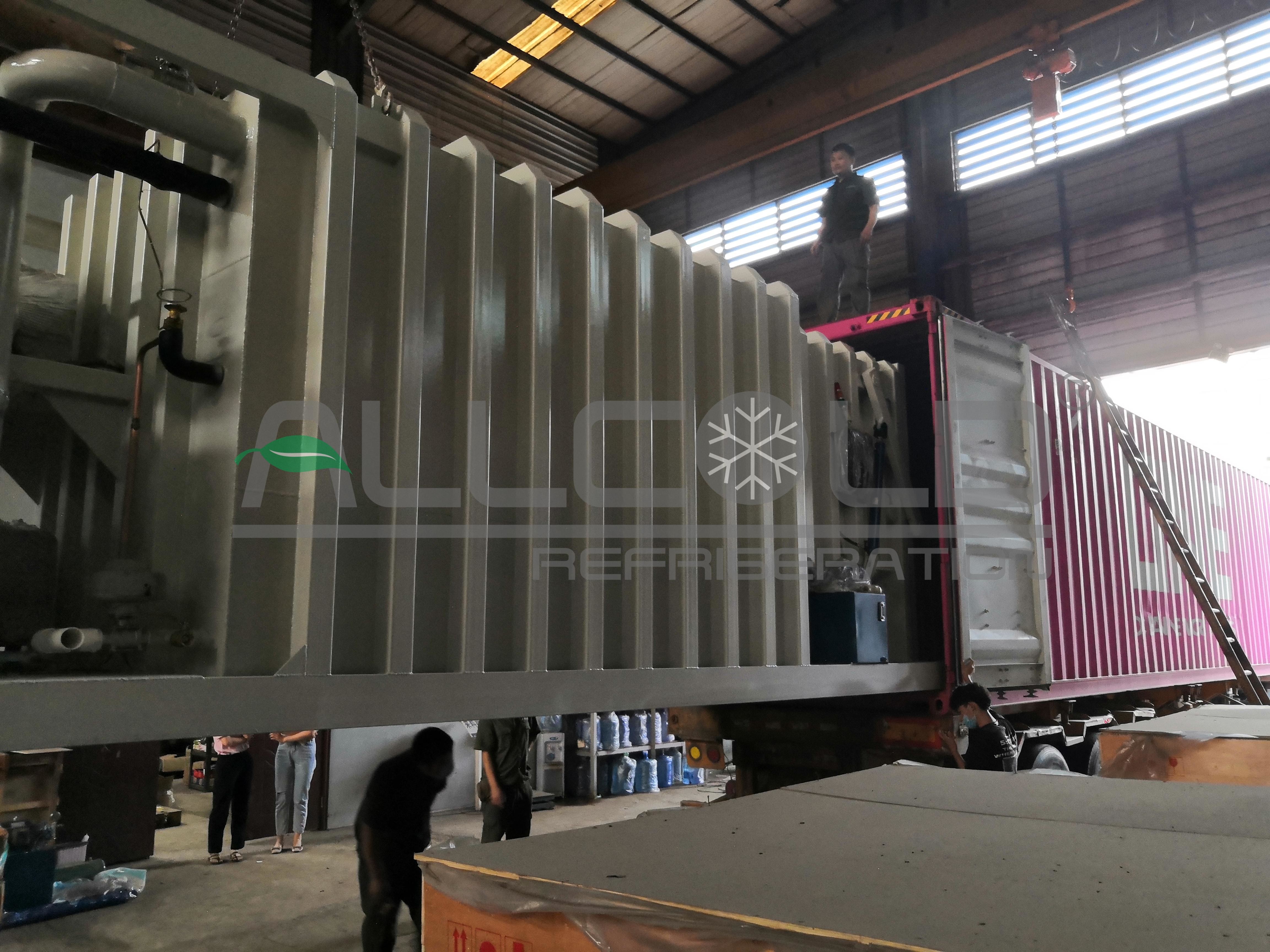 R404A Vegetable Vacuum Cooling Machine Logistic Processing Hydro