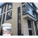 15 Years Old Real Stone Effect Exterior Coating and Extraordinary Weather