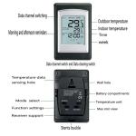 WT0124 Environmental Protection Material Luxury Swimming Pool Water Thermometer