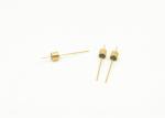 Single Pin Hermetic Electrical Connectors Kovar 4J29 Material Gold Plated