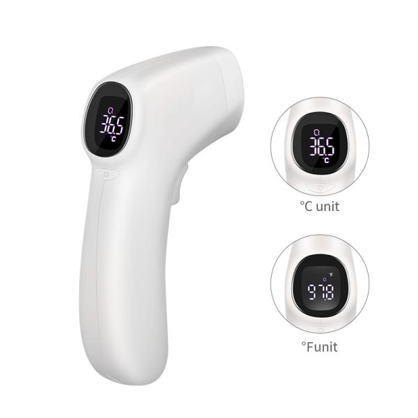 Acrylic Household Digital Thermometer Backlight 5cm Non Contact Body Temperature
