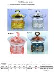 T2-Arabia Exquisite silver-plated Louhua Roses Sugar bowl