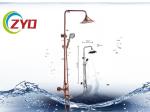 Convinent 22MM Square Bathroom Shower Sets With Adjustable Shower Holder