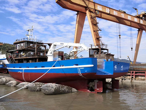 15m 10 Layer Boat Lift Ship Launching Airbags Caisson Transport Airbag