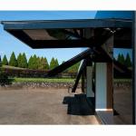 Structural Glaze Glaze Counterweight Tilt Doors With Toughened Glass