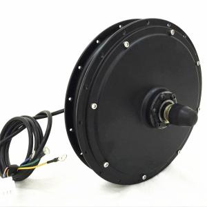 Quality Electricity Saving Brushless Bike Hub Motor 36v 500w 18mm Magnet Height wholesale