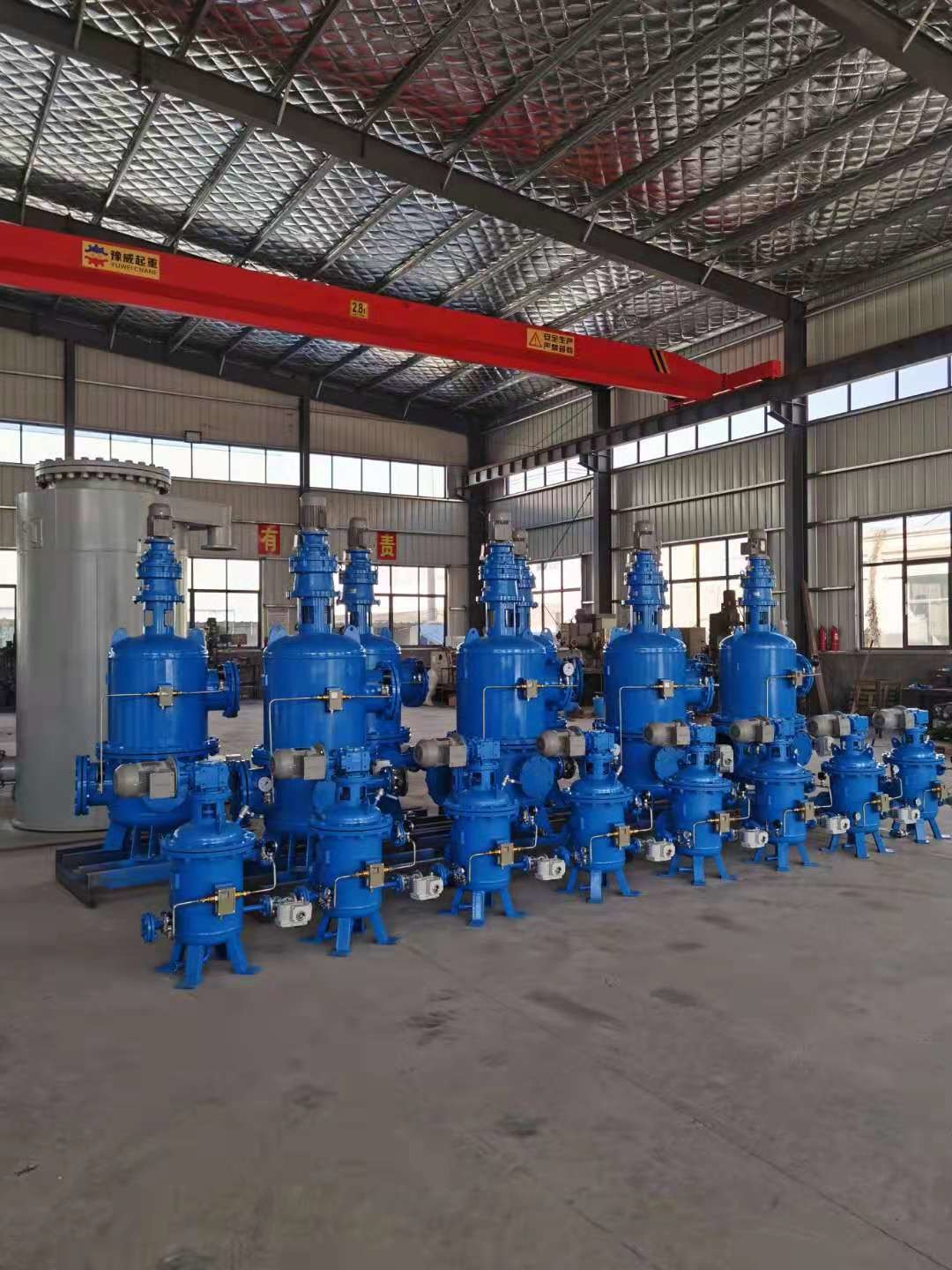 Industrial Automatic Water Filter Plant CNC Machining For Power Station