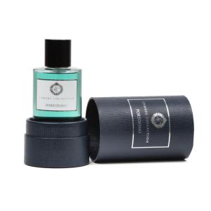 Quality Black Paper Tube Packaging Custom Paper Packaging Boxes Perfume Bottle Gift Box wholesale
