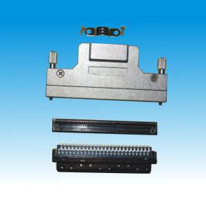 Quality Zinc Alloy Shell CNDB 50P Ribbon SCSI Solder Connector wholesale