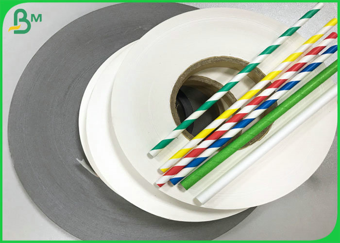15mm to 600mm 60gsm Unbleched MG White Kraft Paper for paper straws material