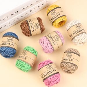 Quality 2mm Natural Jute Rope 10m Eco Friendly DIY Craft Jute Rope wholesale