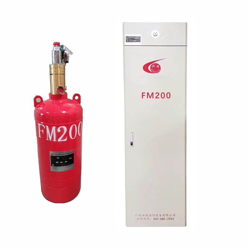 xingjin red FM200 Cabinet System Easy Installation for Fire Protection in Industrial Needs