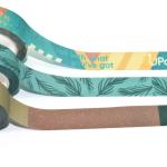 Waterproof Acrylic Adhesive Masking Christmas Glitter Washi Tape