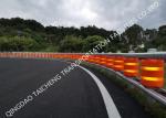 SB ISO Certificated Yellow Highway Safety Roller Barrier Guardrail Standard