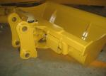 2 Cylinders Mini Excavator Buckets , Tilting Grading Bucket Professional