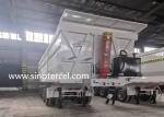 Steel Semi Tipper 24 Cbm Loading Capacity For Tough Working