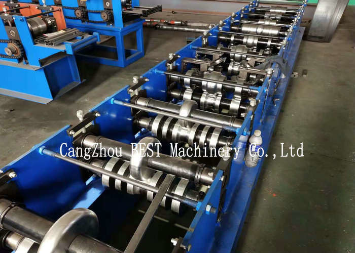 Ridge Metal Roof Roll Forming Machine PLC Control Hydraulic Fully Automatic