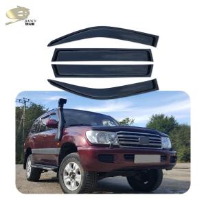 Quality Dark Pmma Auto Window Vent Visor 1997-2005 For Land Cruiser 100 wholesale