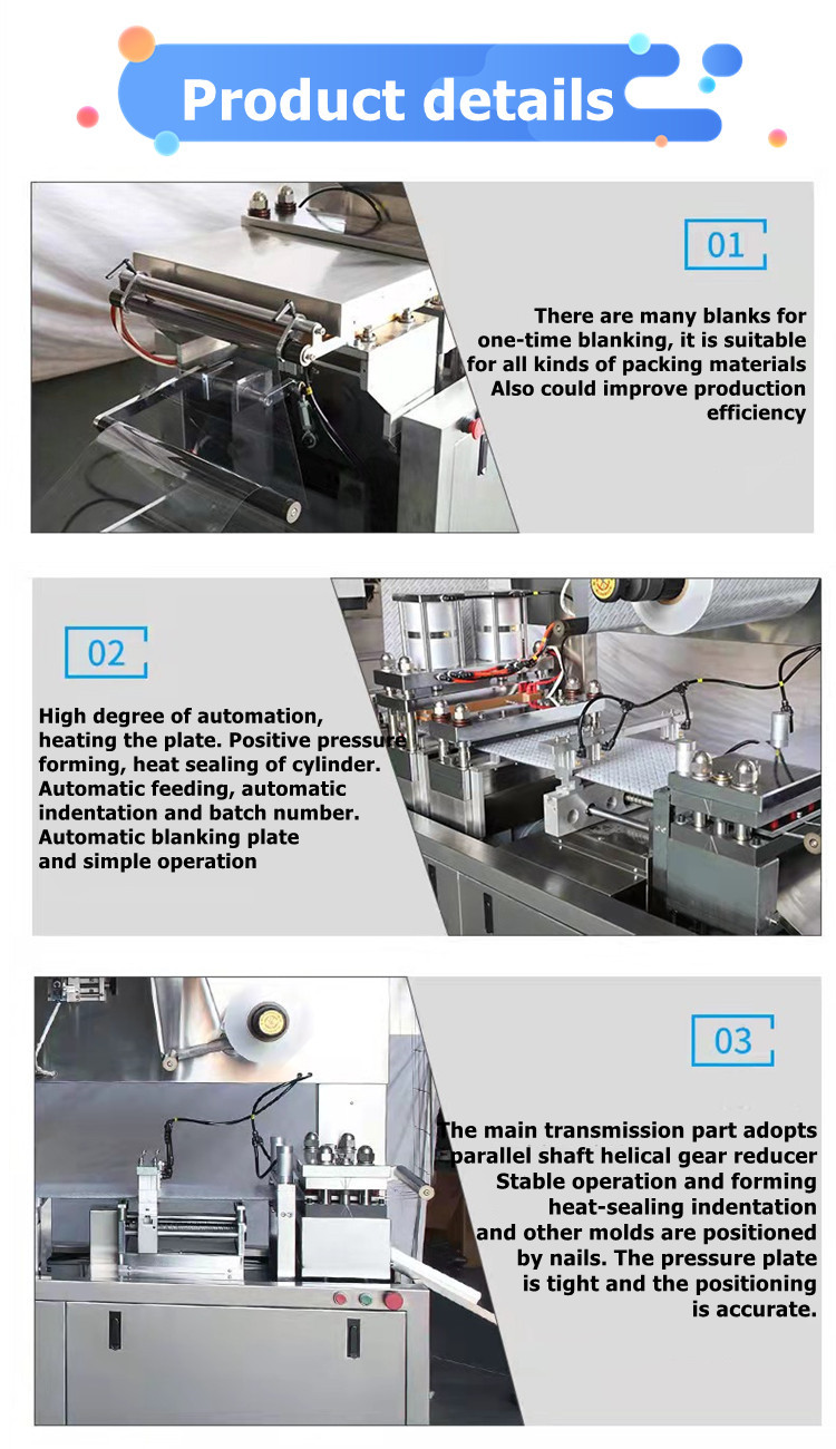 Electric Blister Packaging Machine For Jam Peanut Butter Liquid