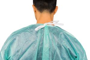 Quality Blue Waterproof AAMI Disposable Isolation Gowns wholesale