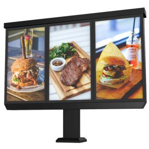Quality 43&quot; - 65&quot; Outdoor Drive Thru Menu Boards 3000cd/M2 4k Advertising Digital Signage wholesale