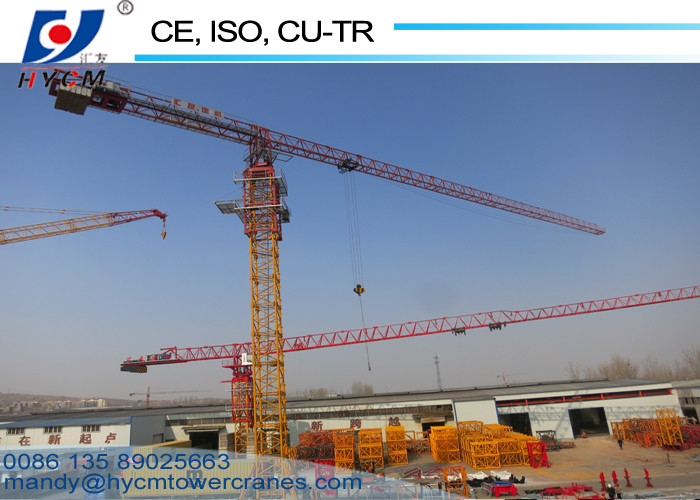 6/8ton 1.6*1.6*3m Split Mast Section 1.5ton Tip load PT5515 Topless Tower Crane