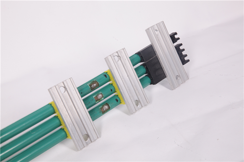 Bridge Conductor Bar For Crane 3 Phase Power Rail PVC Insulated