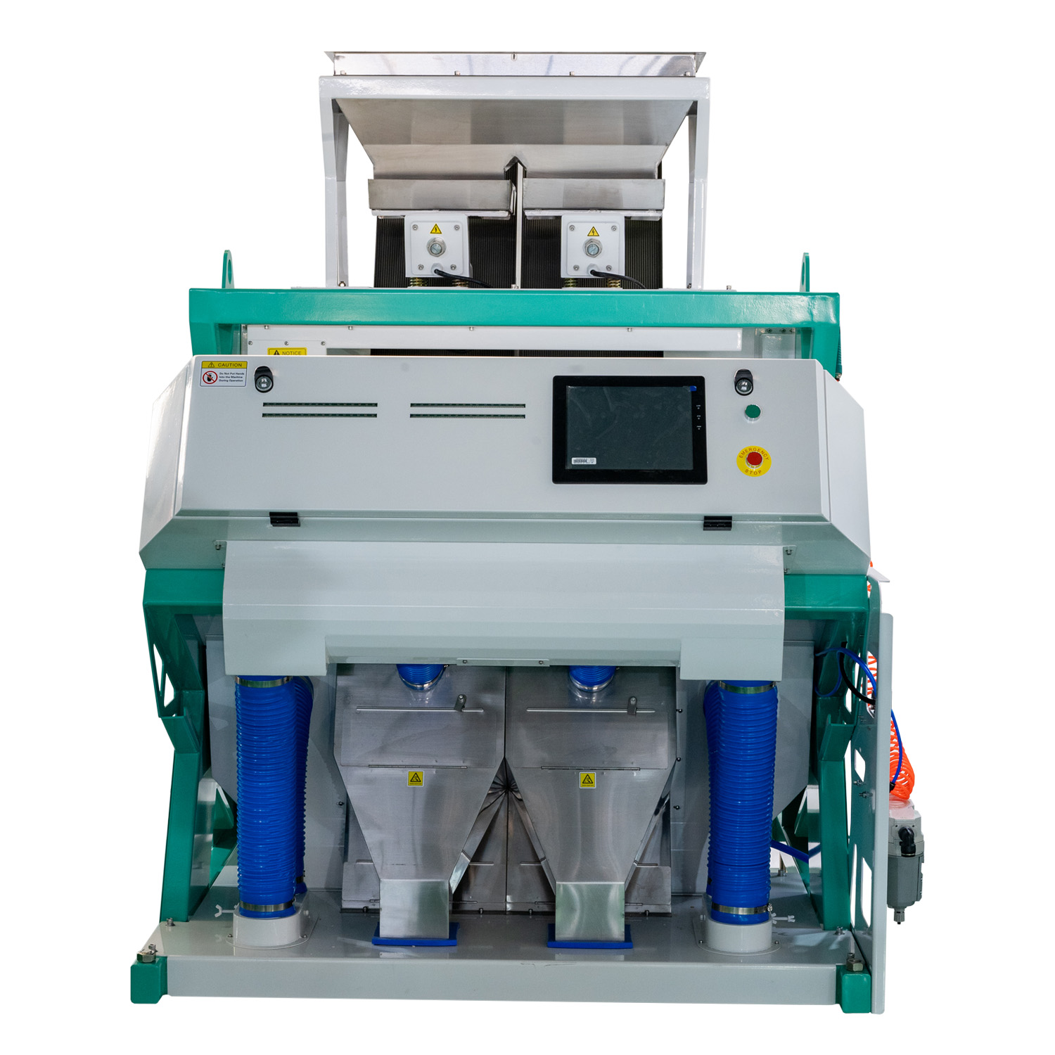 99.99% Sorting Accuracy Rice Color Sorter Machine For Manufacturing Plant
