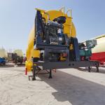 1310mm Wheel Base Heavy Duty 40 45 Cbm Flour / Powder Material Transport Tanker