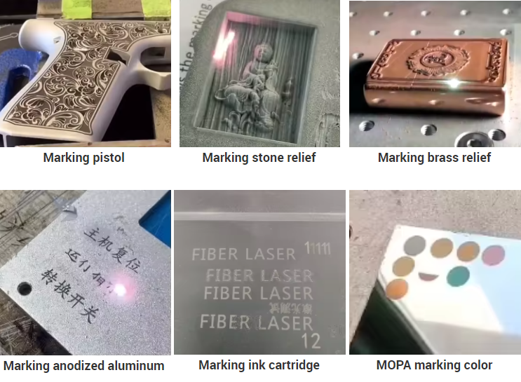 Mini Portable Laser Marker 20w 30w 50w Jewelry Fiber Laser Cutting Engraving Machine for Plastic Metal Gold Laser Marking