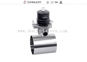 Quality DONJOY 2 Inch Pneumatic Radial Diaphragm Valve for tank wholesale