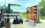 Drive Thru Digital Signage 55 Inch*2