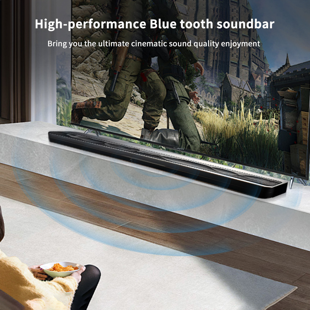 Immersive Experience Home Audio Soundbar 75 Inch TV Sound Bar 5W*4