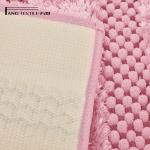 17x24 Inch Microfiber Reinforced Chenille Bath Mat Set