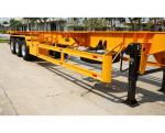 Fuwa Axle 13t Mechinical Suspension 40ft Skeleton Trailer Heavy Duty