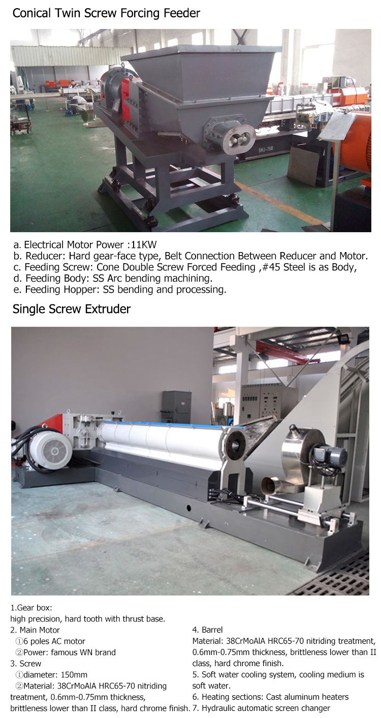 160KW 110L Plastic Recycling Equipment Rubber Process Machine
