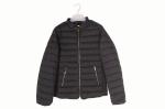 Black Padded Junior Girls Lightweight Puffer Jacket Multicolor
