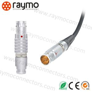 Quality Metal Push Pull Cable Connectors FGG 4 Contacts EMC Shielded LEMO FGG0B304 wholesale