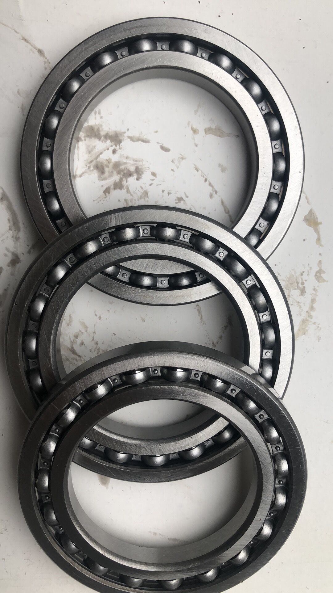 Motor Usage 120*180*19mm Ball Bearing With Groove In Outer Race 16024 Steel Retainer