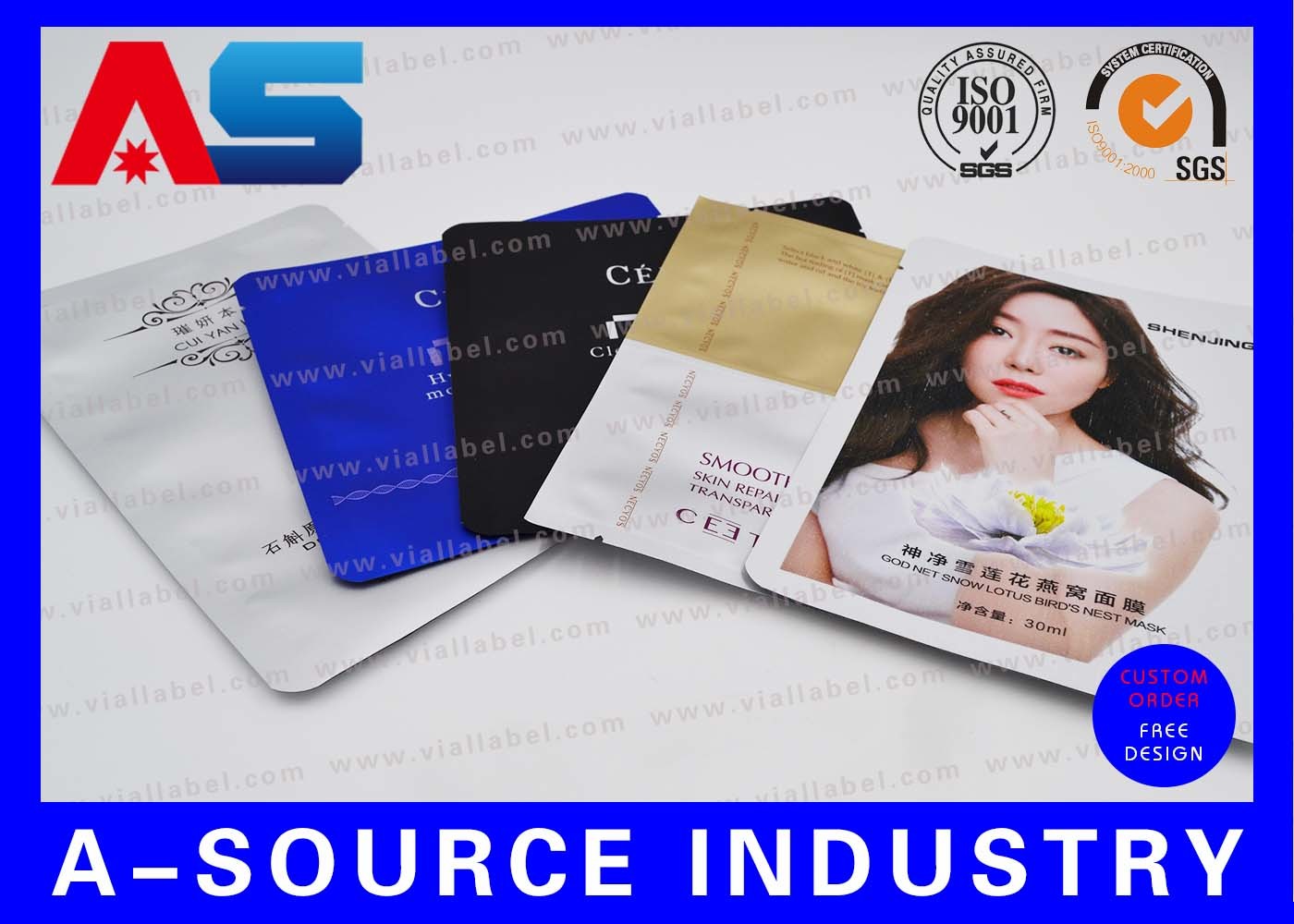 Silver Standing Up Plastic Aluminium Foil Bag For Medication Blister Packs aluminium foil pouches
