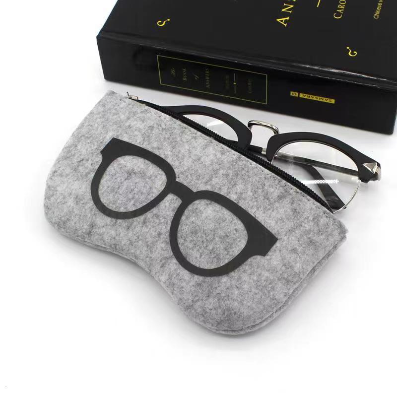 Damage Resistant Portable Pouch Glasses Case Sunglasses Bag Fashionable