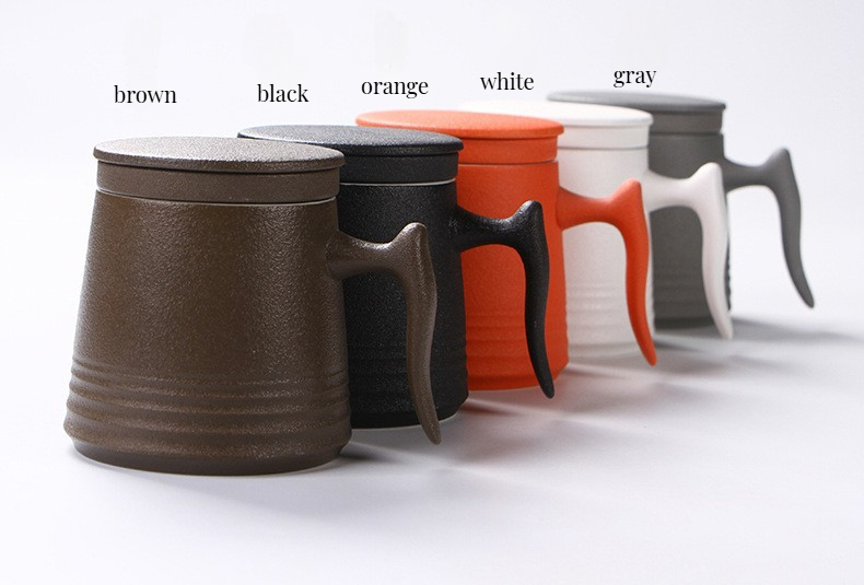 900cc Ceramic Tea Pot Set in Classic White Design with Complimentary Cups and Saucers