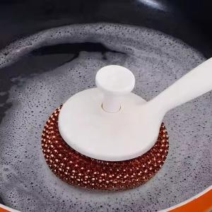 Quality Round Stainless Steel Cleaning Ball Rust Resistance For Kitchen Cleaning wholesale