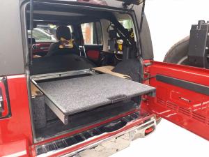 Quality AUSTRALIAN STANDARD 4WD REAR STORAGE ROLLER DRAWER For Benz AMG G500/G550 wholesale