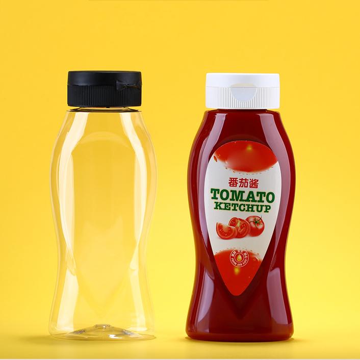 500ml 7.5in Pet Sauce Bottles Tasteless