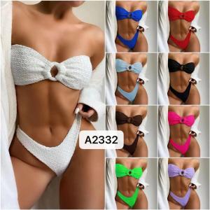 Quality Swimming Suits Bikini Sexy Strength Abrasion Resistance High Elastic Backless Sexy White Lady wholesale