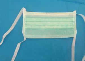 Quality Custom 3 Ply Non Woven Face Mask , Sterile Disposable Earloop Face Mask wholesale